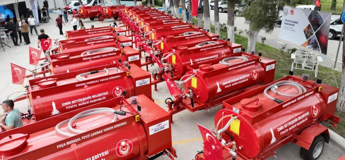 Afetlere ve yangınlara dirençli İzmir için yatırımlar sürüyor