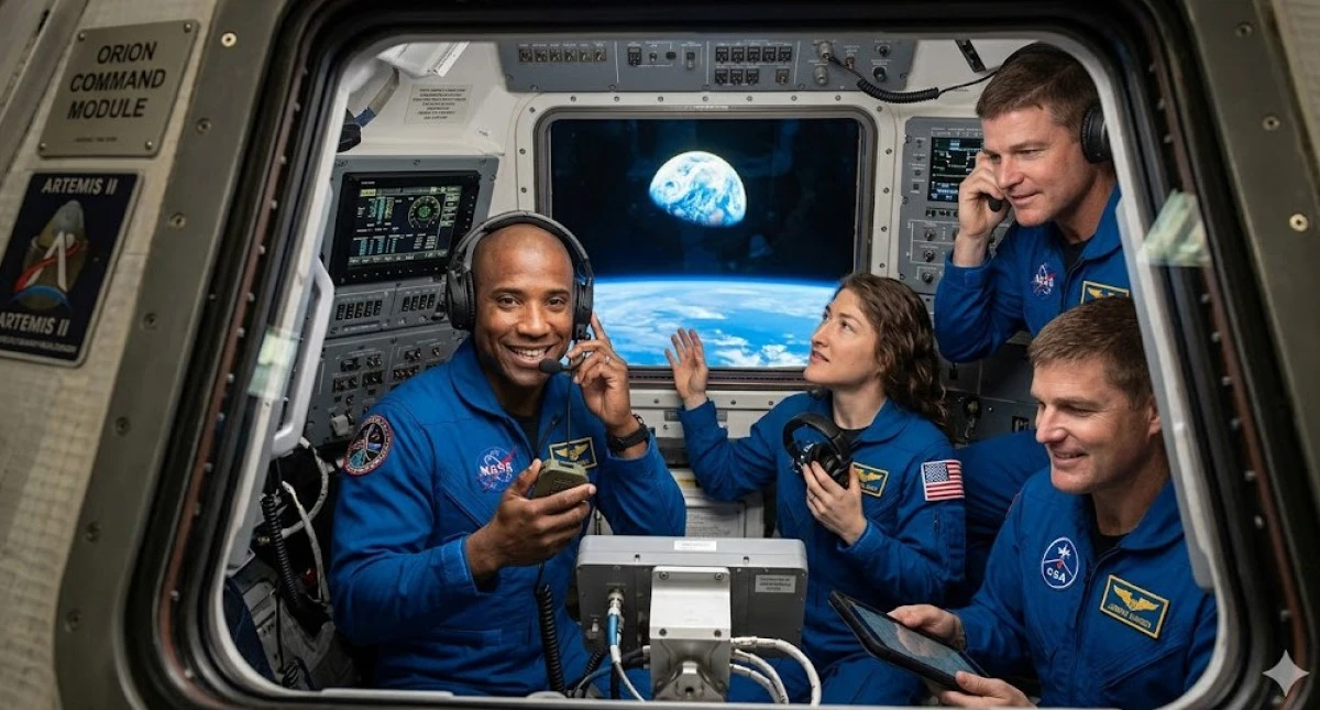 Artemis 2 Astronotlarından Mesaj:" Hepimiz Biriz"