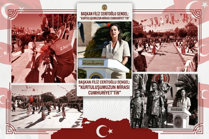 BAŞKAN FİLİZ CERİTOĞLU SENGEL: &ldquo;KURTULUŞUMUZUN MİRASI CUMHURİYET&rsquo;TİR&rdquo;