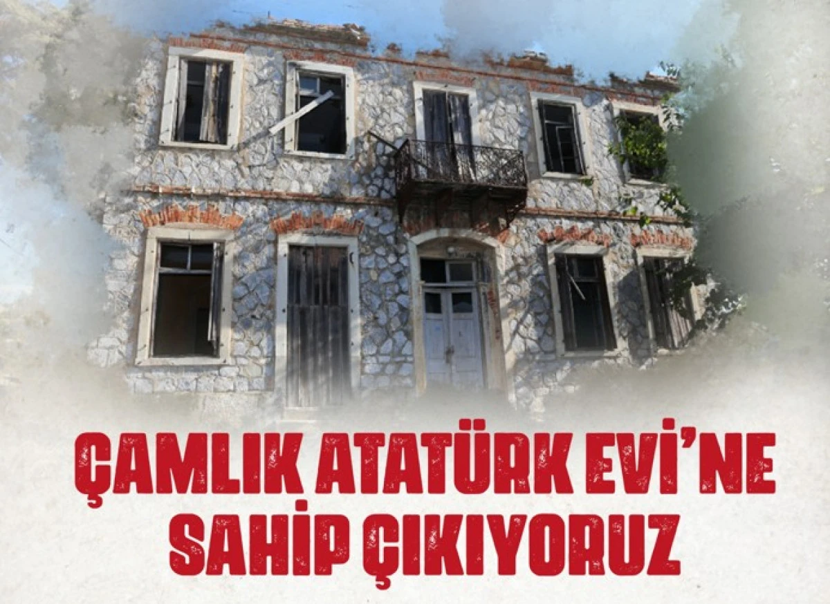 Çamlık Atatürk Evi İçin Basın Açıklaması