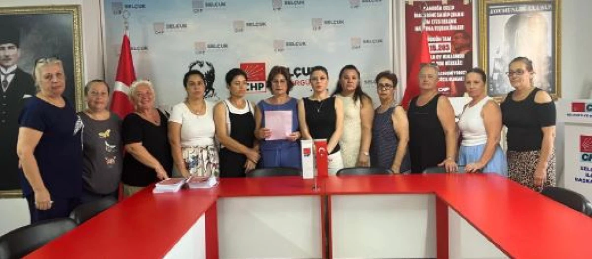 CHP Efes Selçuk İlçe Kadın Kolları'ndan Tepki: Kadın Cinayetleri Politiktir