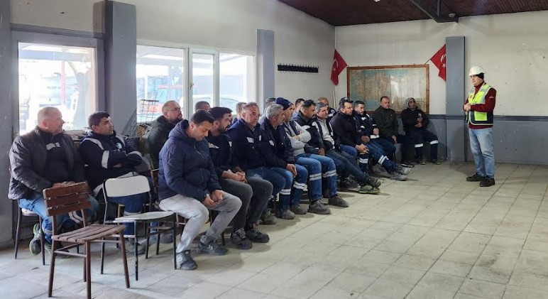 Efes Selçuk Belediyesi’nden Personeline İş Sağlığı ve Güvenliği Eğitim