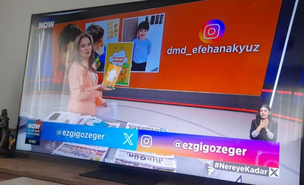 Efes Selçuklu Minik Yürekler NOW TV Hafta Sonu Çalar Saat Programındaydı….