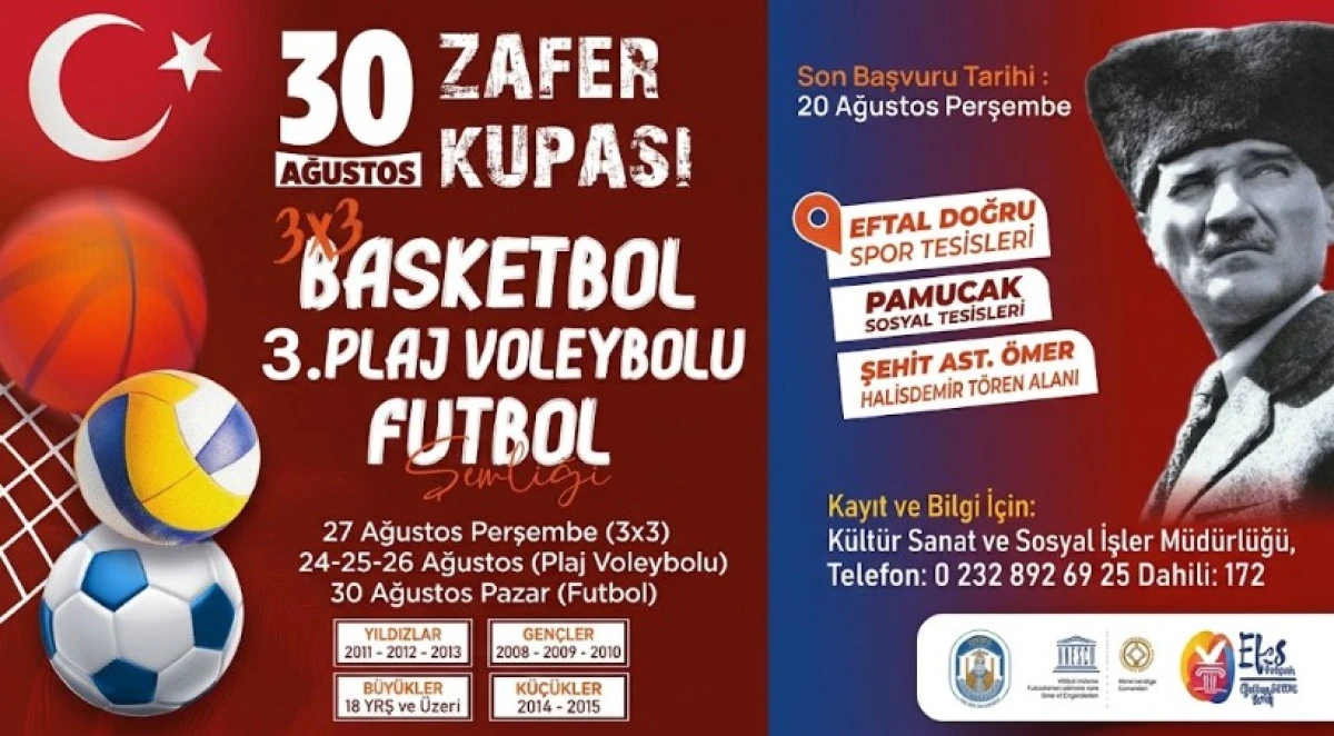 EFES SEL&Ccedil;UK&rsquo;TA 30 AĞUSTOS ZAFER KUPALARI İ&Ccedil;İN HAZIRLIKLAR BAŞLADI