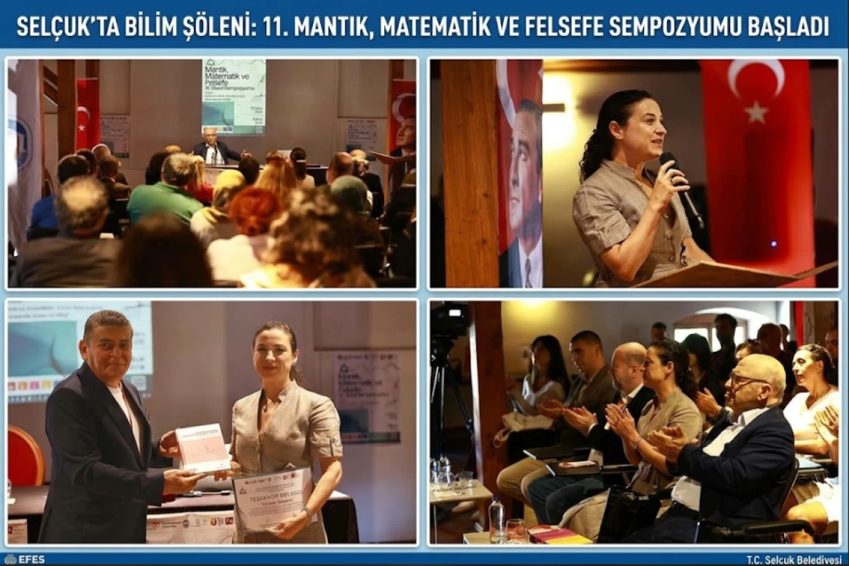 EFES SEL&Ccedil;UK&rsquo;TA BİLİM Ş&Ouml;LENİ: 11. MANTIK, MATEMATİK VE FELSEFE SEMPOZYUMU BAŞLADI