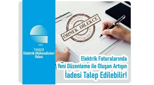 ELEKTRİK FATURALARINDA YENİ DÜZENLEME İLE OLUŞAN ARTIŞIN İADESİ TALEP EDİLEBİLİR!