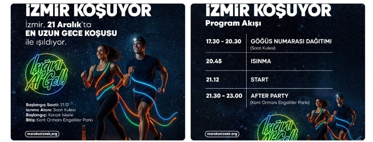 En uzun gece olacak, İzmirliler koşacak