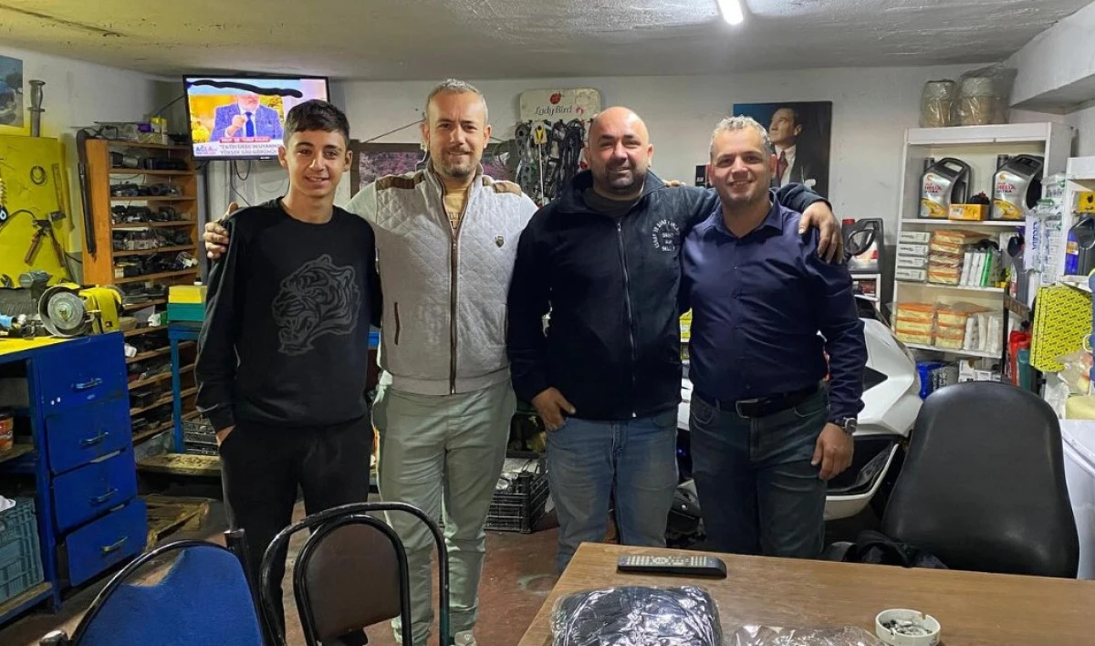 ESNAF ODASI BAŞKANI OKAN KAMAK YENİ HAFTAYA SANAYİ ESNAFI İLE BAŞLADI 