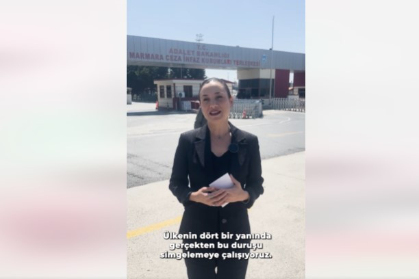 Filiz Başkan Silivriden Ekram Başkanın Selamanı İletti.