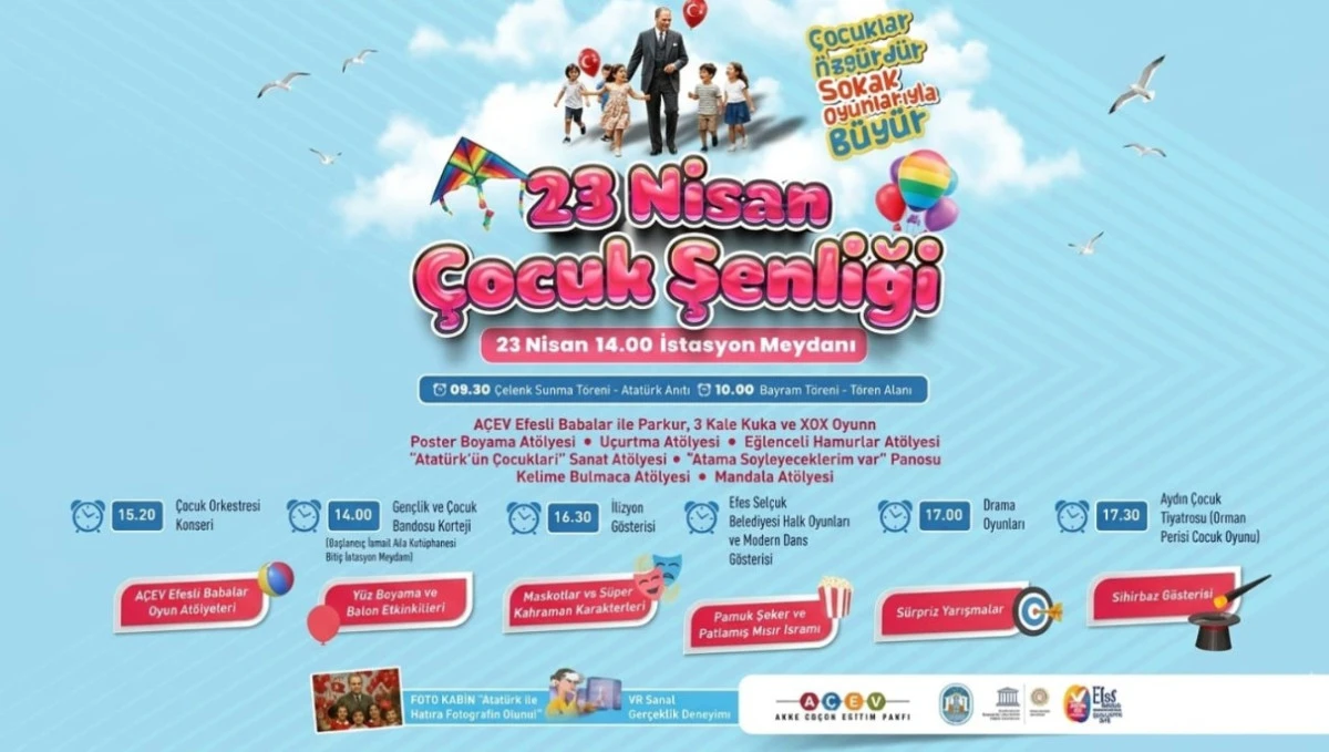 İstasyon Meydanı&rsquo;nda &Ccedil;ocuk Şenliği Coşkusu: Sokak Oyunları Geri D&ouml;n&uuml;yor!