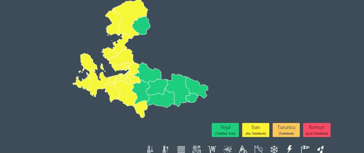 Meteoroloji’den İzmir ve Selçuk İçin ‘Sarı Kod’ Uyarısı