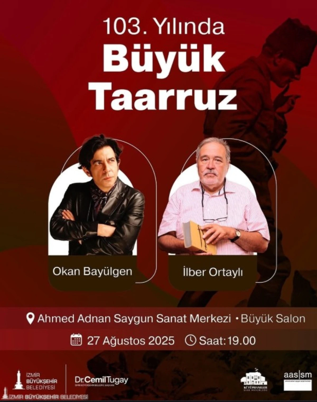 Okan Bayülgen ve Prof. Dr. İlber Ortaylı İzmirliler ile buluşacak