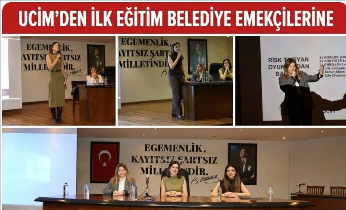 UCİM&rsquo;DEN İLK EĞİTİM BELEDİYE EMEK&Ccedil;İLERİNE